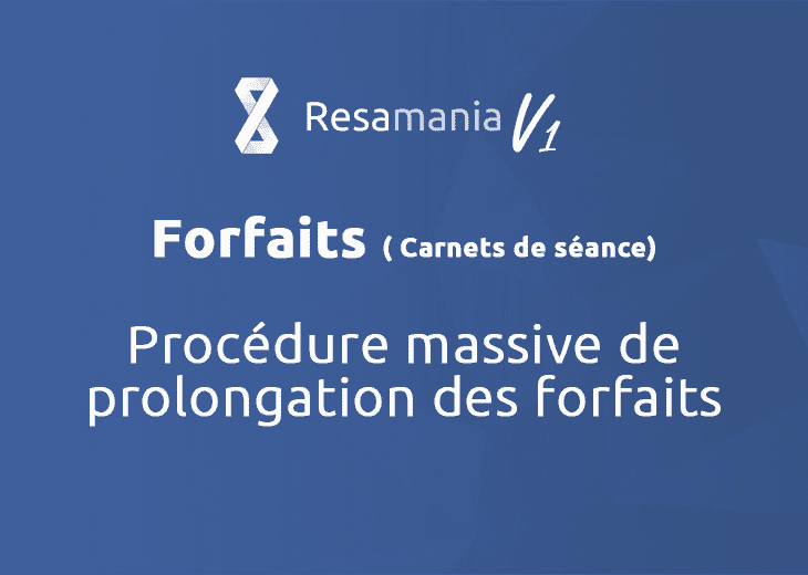 Resamania forfaits