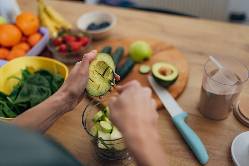 Accompagnement nutrition et bien-être délivré à un adhérent de salle de sport